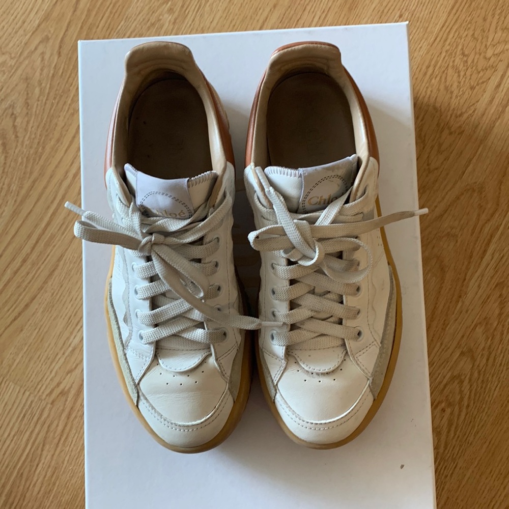 Chloe leather sneakers Frankie